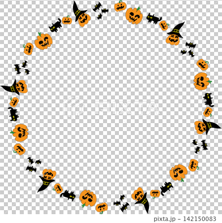 Boarder Line Hand Drawn Halloween Doodle Icon Collection Boarder Line Hand Drawn Halloween Doodle Icon Collection 142150083