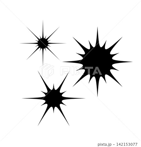 Starburst icon symbol 142153077