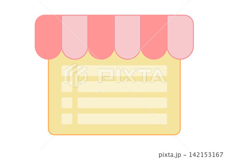 ToDoLIST・ショップ型メモ帳素材 142153167