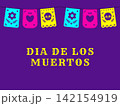 Dia de Los Muertos. Day of the Dead. Banner, poster, card 142154919