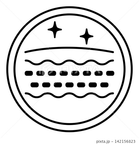 Label Healthy Skin. Vector Icons. Cat's Food Properties. Food Packaging Label Label Healthy Skin. Vector Icons. Cat's Food Properties. Food Packaging Label 142156823