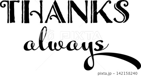 THANKS always - 感謝の気持ちを伝える、THANKS alwaysのロゴマーク 142158240