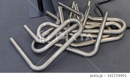 Bended Steel Pipes Fabrication Bended Steel Pipes Fabrication 142159901