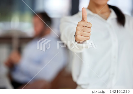 Welcome, hands or business woman with thumbs up in office for customer support, thank you or contact us motivation. Yes, success and consultant with agreement, sign or emoji for good job or praise Welcome, hands or business woman with thumbs up in office for customer support, thank you or contact us motivation. Yes, success and consultant with agreement, sign or emoji for good job or praise 142161239