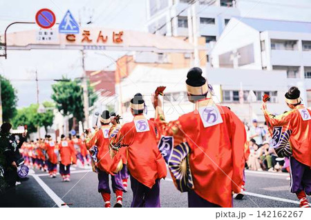 帯屋町で踊るよさこい祭り 帯屋町で踊るよさこい祭り 142162267