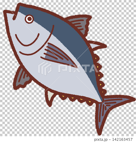 藍鰭鮪魚的簡圖 藍鰭鮪魚的簡圖 142163457
