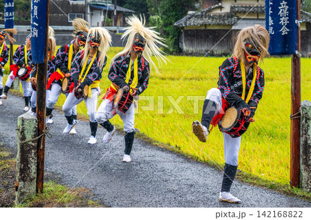 母ヶ浦面浮立-佐賀・鹿島の伝統芸能 母ヶ浦面浮立-佐賀・鹿島の伝統芸能 142168822