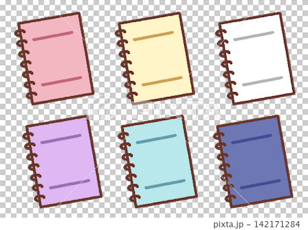A collection of simple notebook illustrations A collection of simple notebook illustrations 142171284