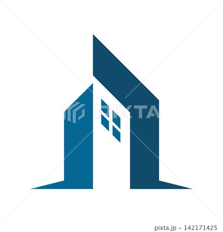 Modern Real Estate and Property Logo Design Modern Real Estate and Property Logo Design 142171425