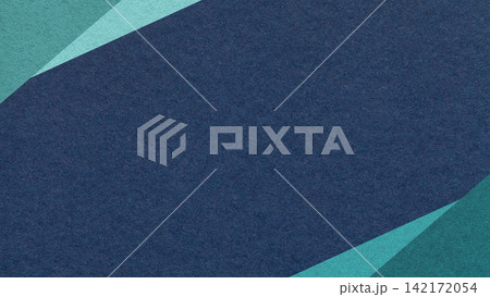 Dark blue paper texture background with emerald, teal geometric corners gradient layers, copy space for banner presentation Dark blue paper texture background with emerald, teal geometric corners gradient layers, copy space for banner presentation 142172054