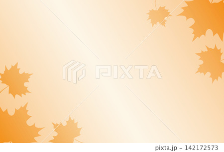 Background with orange autumn maple leaves for seasonal fall nature harvest thanksgiving promotion banner poster design Background with orange autumn maple leaves for seasonal fall nature harvest thanksgiving promotion banner poster design 142172573