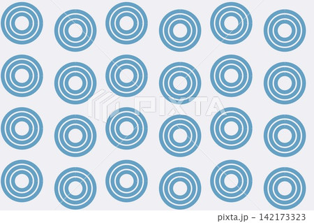 Seamless botanical pattern with ditsy florals in blue Seamless botanical pattern with ditsy florals in blue 142173323