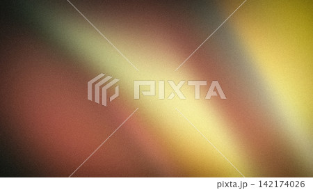 Abstract grainy blur background with yellow green and brown gradient texture in 4K quality wallpaper tech backdrop 142174026