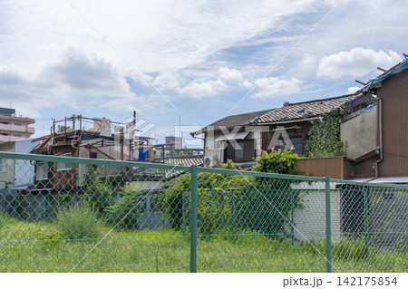 大阪市西成区梅南〜松〜橘の街並み 142175854