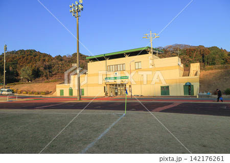 福岡県宗像市にある多目的スポーツ総合グローバルアリーナ 福岡県宗像市にある多目的スポーツ総合グローバルアリーナ 142176261