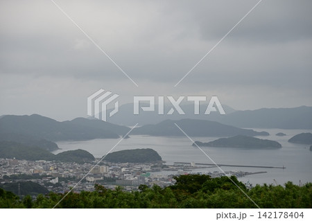 五島列島・福江島の鬼岳の風系 142178404