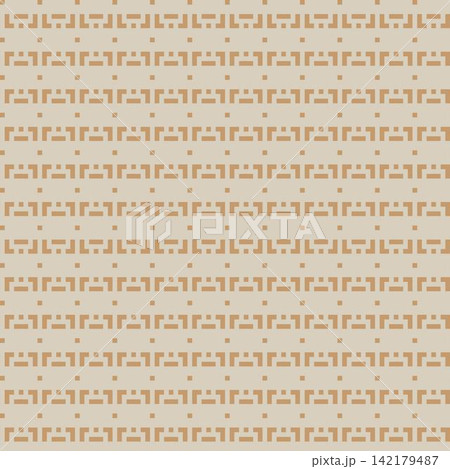 Brown Geometric Texture Knitting Grid seamless pattern design for fashion and home textiles, graphics, knitwear and backgrounds 142179487