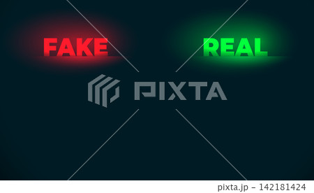 glowing fake or real red green sign with empty space glowing fake or real red green sign with empty space 142181424