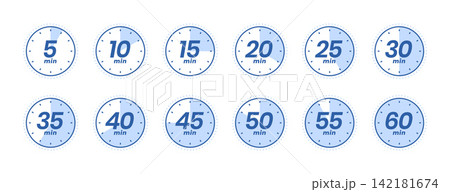 pack of minute countdown timer watch sign design pack of minute countdown timer watch sign design 142181674