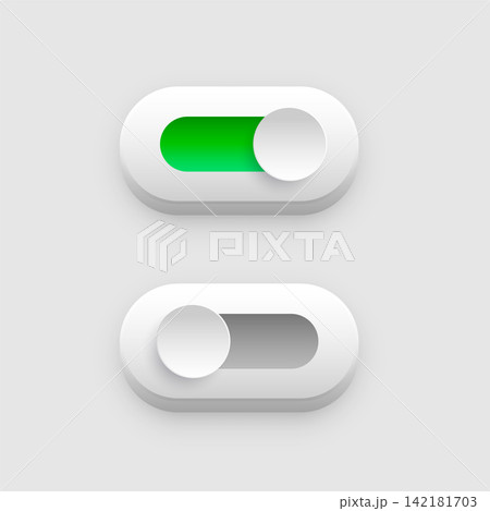 power on and off swipe button icon design power on and off swipe button icon design 142181703