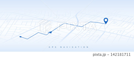 professional gps navigation geotracking city route map design professional gps navigation geotracking city route map design 142181711