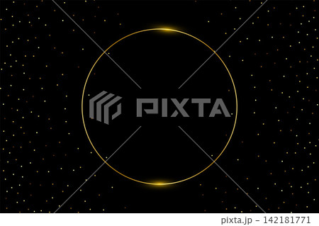 shiny golden sparkle dark background with empty space shiny golden sparkle dark background with empty space 142181771