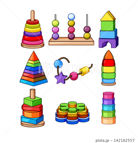 Colorful children s educational toys for early development Colorful children s educational toys for early development 142182557