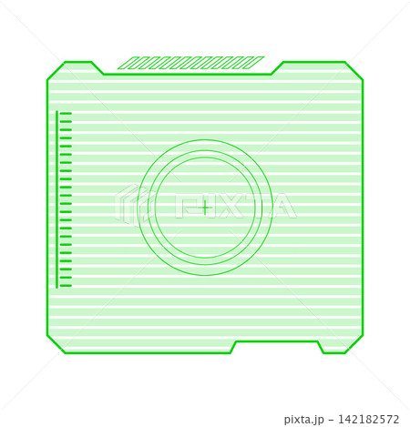 Futuristic user interface hud targeting element design Futuristic user interface hud targeting element design 142182572