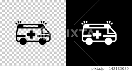 Ambulance icon Medical Hospital 119 Ambulance icon Medical Hospital 119 142183089
