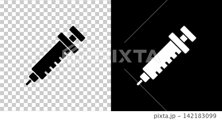 Syringe icon, vaccine, blood draw Syringe icon, vaccine, blood draw 142183099