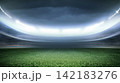 Illuminated Football Stadium at night 142183276