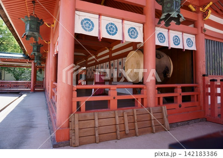 津島神社　回廊2　愛知県文化財 142183386