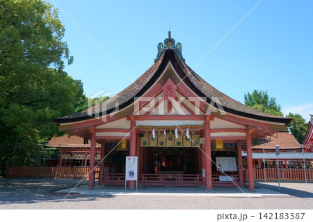 津島神社 拝殿1 愛知県文化財 津島神社 拝殿1 愛知県文化財 142183387
