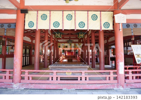 津島神社 拝殿内部1 愛知県文化財 津島神社 拝殿内部1 愛知県文化財 142183393