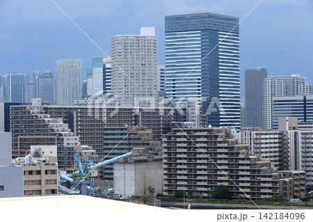 ビル、マンション群(東京都) ビル、マンション群(東京都) 142184096