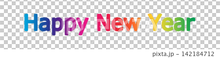 裝飾文字：新年快樂 142184712