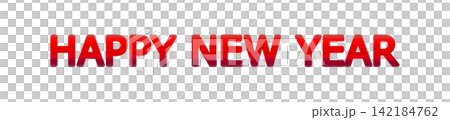 Decorative lettering: HAPPY NEW YEAR Decorative lettering: HAPPY NEW YEAR 142184762