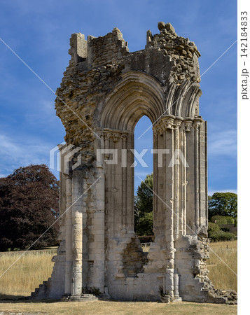 Ruins of Kirkham Priory on the banks of the River Derwent, at Kirkham, North Yorkshire, England Ruins of Kirkham Priory on the banks of the River Derwent, at Kirkham, North Yorkshire, England 142184833