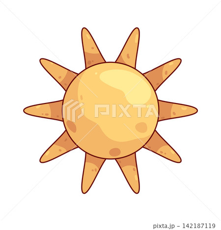 Illustration of Sun 142187119