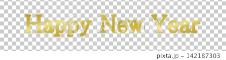 飾り文字 Happy New Year 飾り文字 Happy New Year 142187303