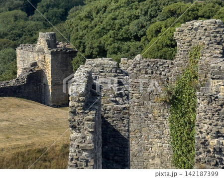 Pickering Castle near the market town of Pickering in North Yorkshire in the northeast of England. Pickering Castle near the market town of Pickering in North Yorkshire in the northeast of England. 142187399