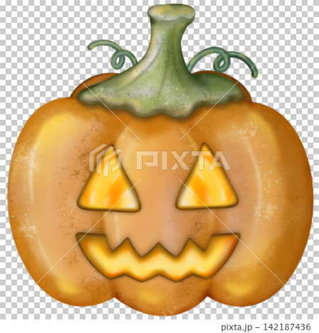 halloween, moon, pumpkin 142187436