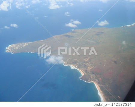 空から見た海岸線 空から見た海岸線 142187514