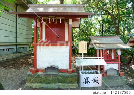 津島神社の摂末社　忍穂耳社 142187599