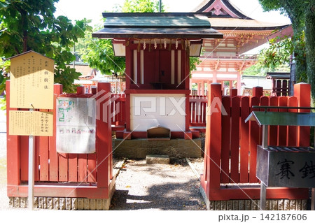 津島神社の摂末社 柏樹社2 津島神社の摂末社 柏樹社2 142187606