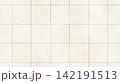 大きめ格子柄がシンプルなアイボリーの手書き風背景画 大きめ格子柄がシンプルなアイボリーの手書き風背景画 142191513