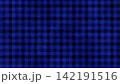 シックな紺と青の手書き風バッファローチェック背景画 シックな紺と青の手書き風バッファローチェック背景画 142191516