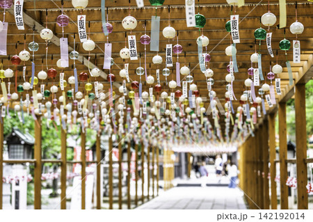 夏の竹駒神社 参道の風鈴 夏詣 宮城県岩沼市 夏の竹駒神社 参道の風鈴 夏詣 宮城県岩沼市 142192014