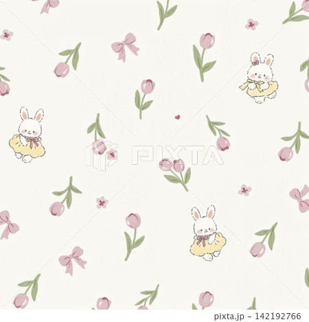 Set of artistic watercolor floral botanical seamless pattern swatches Set of artistic watercolor floral botanical seamless pattern swatches 142192766
