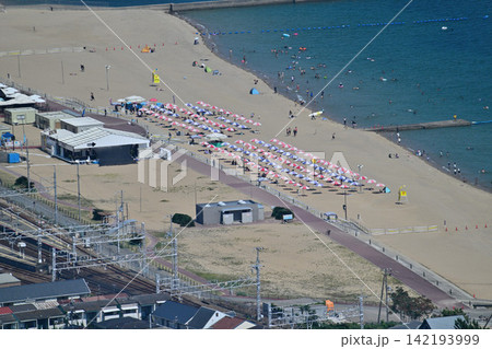 神戸「針の穴」オブジェ(ビューポイントサイン神戸らしい眺望景観地 40須磨浦山上遊園回転展望閣 神戸「針の穴」オブジェ(ビューポイントサイン神戸らしい眺望景観地 40須磨浦山上遊園回転展望閣 142193999